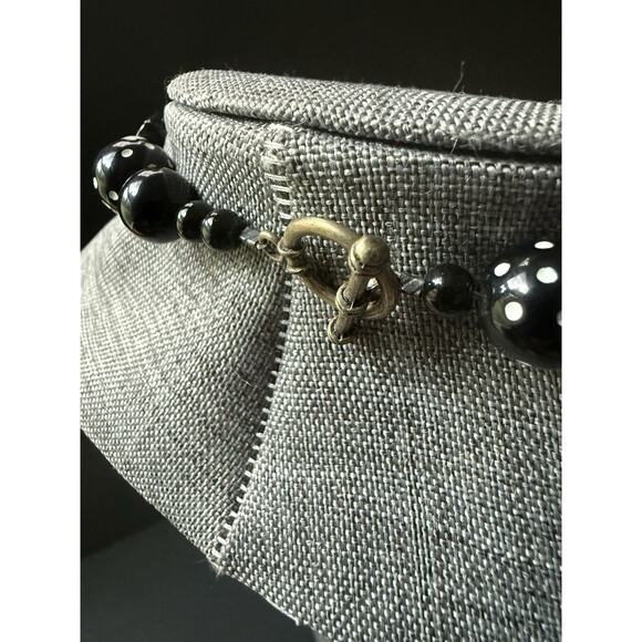 Handblown Art Glass Bead Pendant Statement Necklace Art To Wear Artisan - Picture 3 of 7